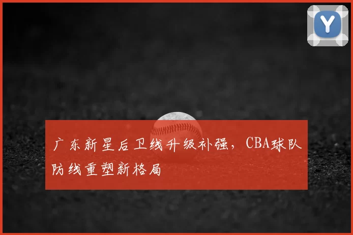 广东新星后卫线升级补强，CBA球队防线重塑新格局