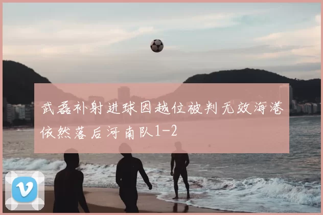 武磊补射进球因越位被判无效海港依然落后河南队1-2