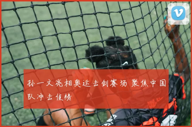 孙一文亮相奥运击剑赛场 聚焦中国队冲击佳绩