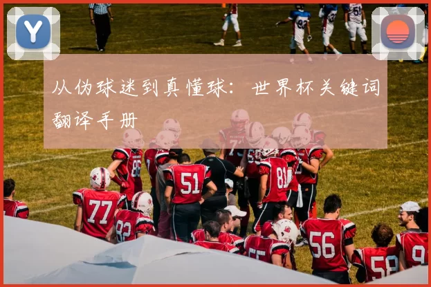 从伪球迷到真懂球：世界杯关键词翻译手册
