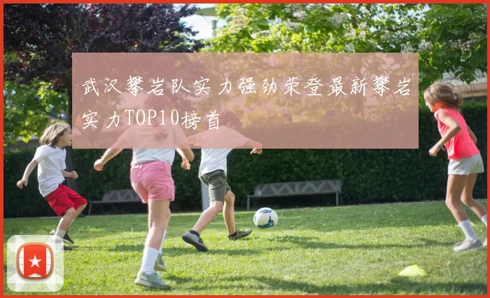 武汉攀岩队实力强劲荣登最新攀岩实力TOP10榜首